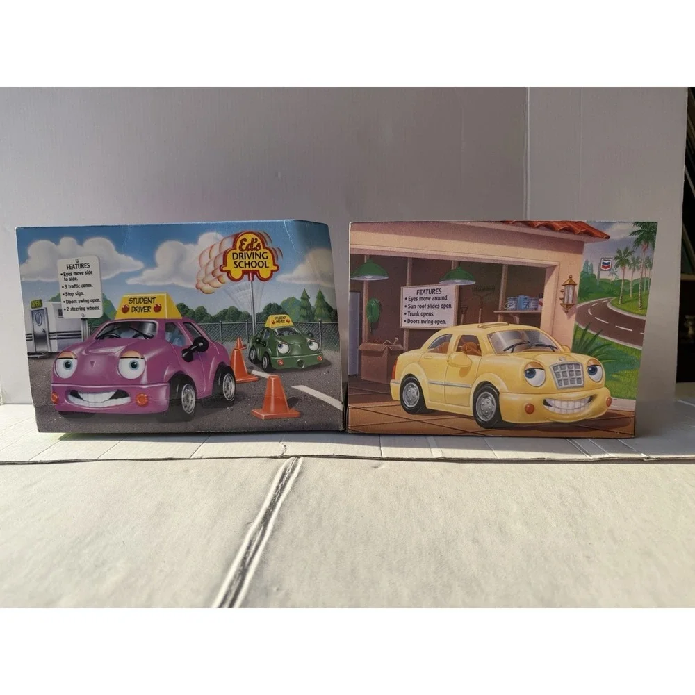 1998 The Chevron Cars Danni Driver And Leslie LX LOT of 2 Collectible NEW